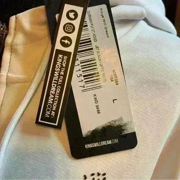 Men’s Track Suit. Kings Will Dream Brand Jacket Size Large. Pants Size XL. - Picture 9 of 11